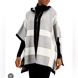 Anne Klein Cape Zip up NWT